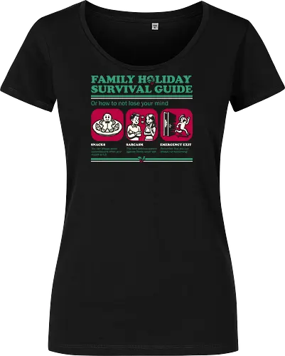 Family Holiday Survival Guide - Ironic Sarcasm Gift