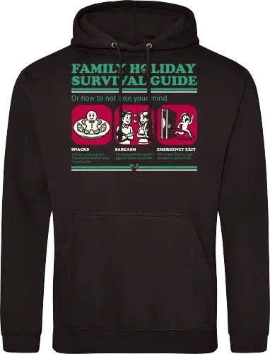 Family Holiday Survival Guide - Ironic Sarcasm Gift