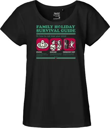 Family Holiday Survival Guide - Ironic Sarcasm Gift
