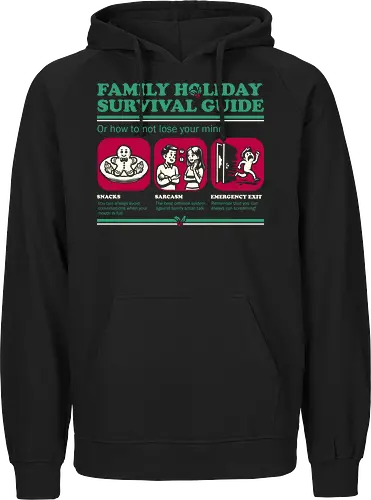 Family Holiday Survival Guide - Ironic Sarcasm Gift