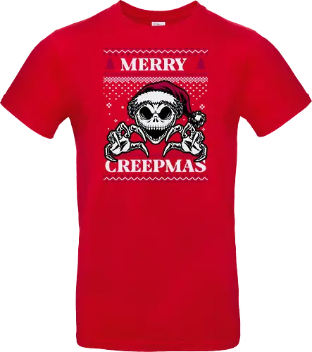 Ugly Sweater Creepy Christmas Skeleton 