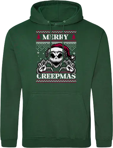 Ugly Sweater Creepy Christmas Skeleton 