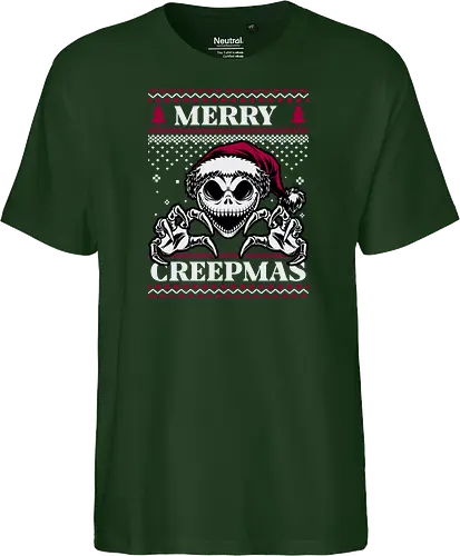 Ugly Sweater Creepy Christmas Skeleton 