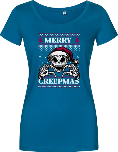 Ugly Sweater Creepy Christmas Skeleton 