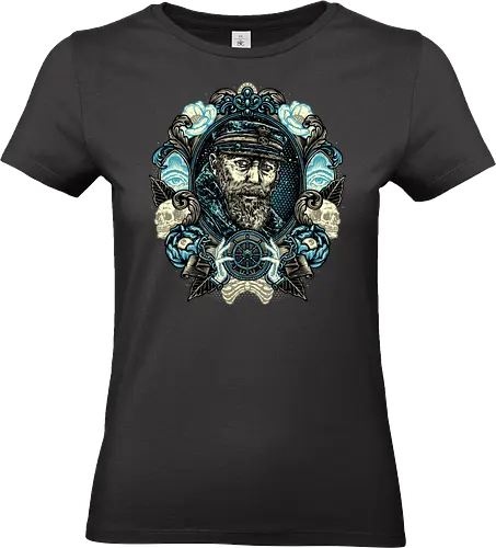 Portrait of the Captain - Movie, film, novel, horror, sci-fi, monster, creature, characters, captain - Standard T-Shirt (Women)