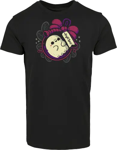 Cute Ghost in Christmas Bauble