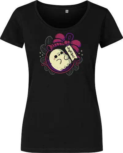 Cute Ghost in Christmas Bauble