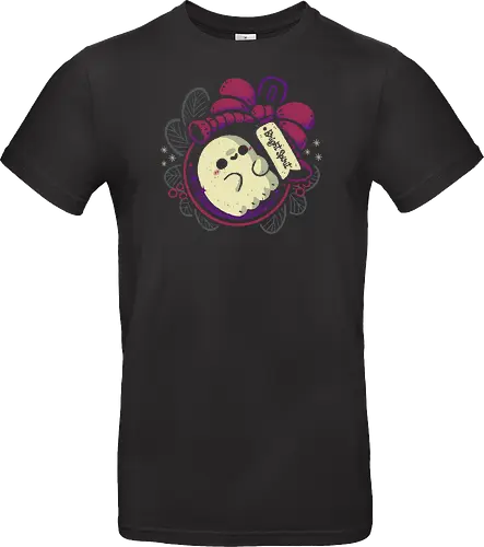 Cute Ghost in Christmas Bauble