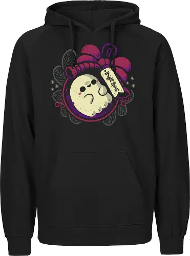 Cute Ghost in Christmas Bauble