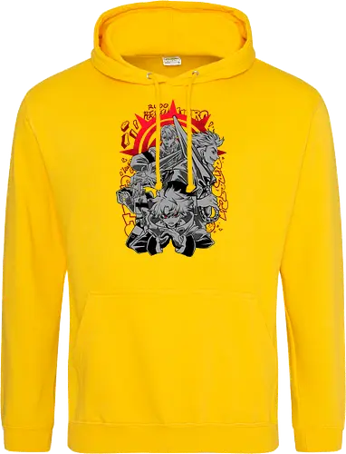 cleaner squad  - anime, manga, gachiakuta, art, cool, cleaner, hiphop, punk, japanese, japan art - Standard Hoodie