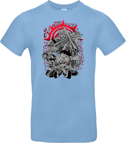 cleaner squad  - anime, manga, gachiakuta, art, cool, cleaner, hiphop, punk, japanese, japan art - Standard T-Shirt