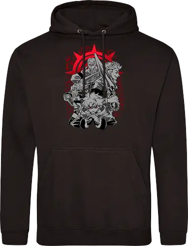 cleaner squad  - anime, manga, gachiakuta, art, cool, cleaner, hiphop, punk, japanese, japan art - Standard Hoodie