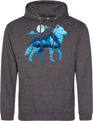 Geometric Arctic Wolf