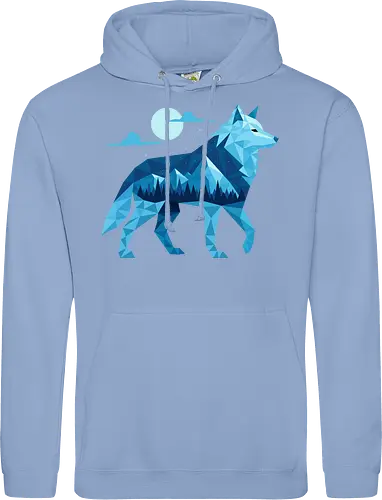 Geometric Arctic Wolf