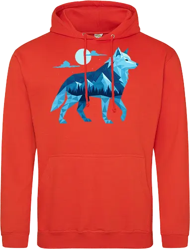 Geometric Arctic Wolf