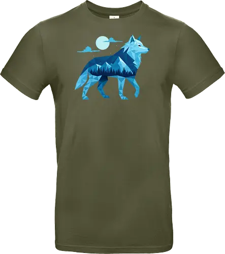 Geometric Arctic Wolf