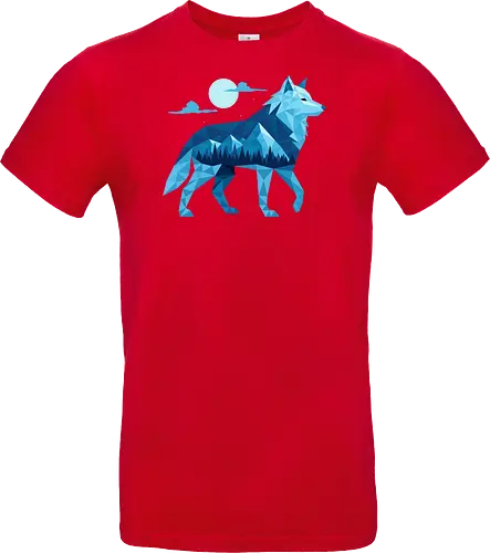 Geometric Arctic Wolf