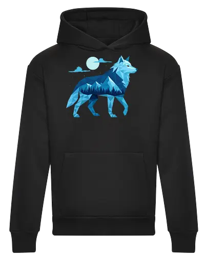 Geometric Arctic Wolf