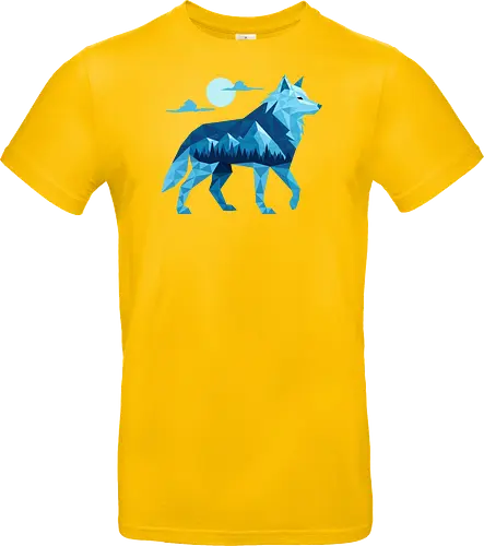 Geometric Arctic Wolf