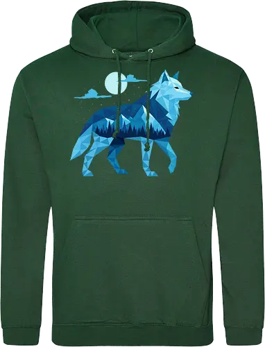 Geometric Arctic Wolf