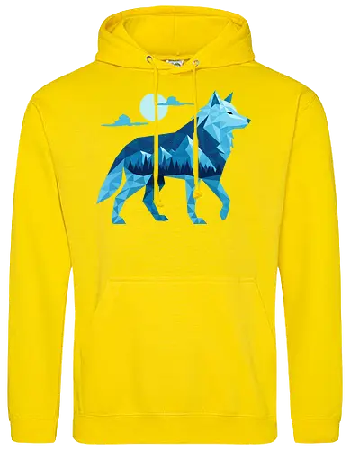 Geometric Arctic Wolf