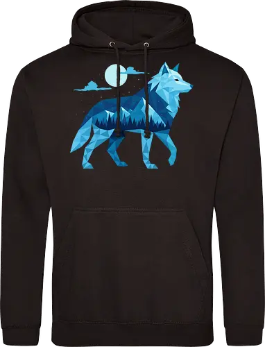 Geometric Arctic Wolf