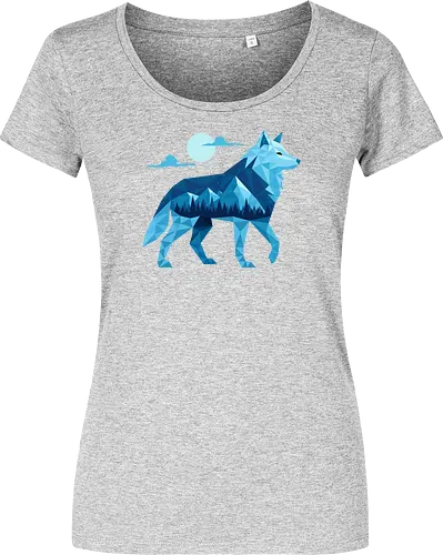 Geometric Arctic Wolf