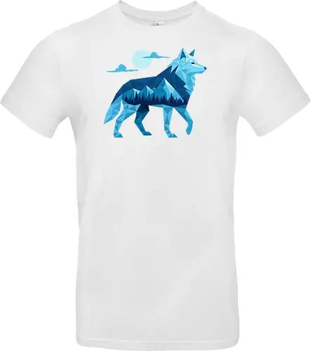 Geometric Arctic Wolf