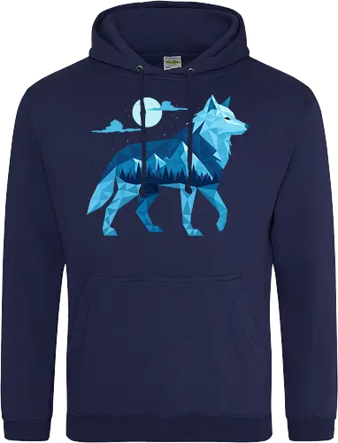 Geometric Arctic Wolf