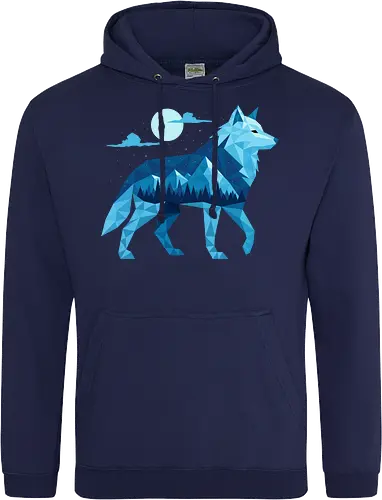 Geometric Arctic Wolf