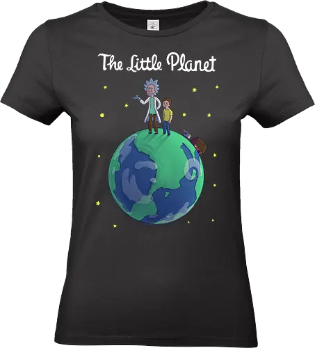 The Little Planet - little prince, kleiner prinz, rick, morty - Standard T-Shirt (Women)