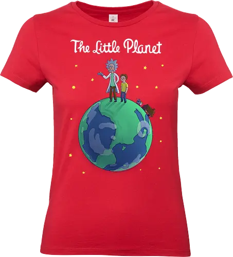 The Little Planet - little prince, kleiner prinz, rick, morty - Standard T-Shirt (Women)