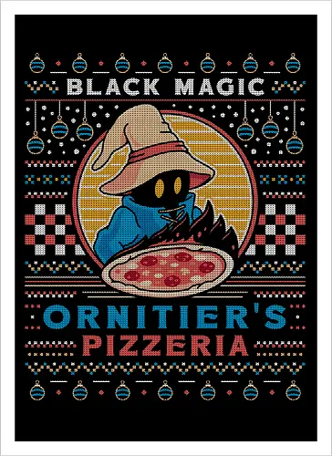 Ornitier Pizzeria Ugly Sweater