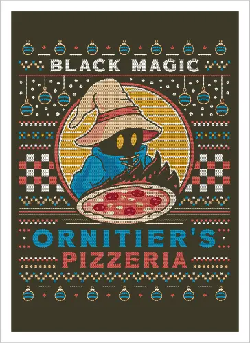 Ornitier Pizzeria Ugly Sweater