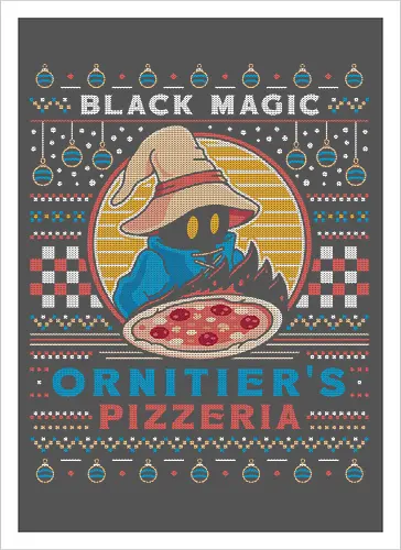 Ornitier Pizzeria Ugly Sweater