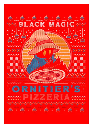 Ornitier Pizzeria Ugly Sweater