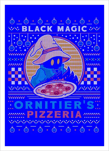 Ornitier Pizzeria Ugly Sweater