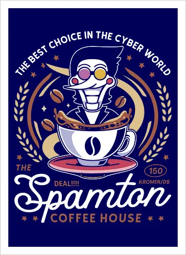 Spamton Coffee Emblem