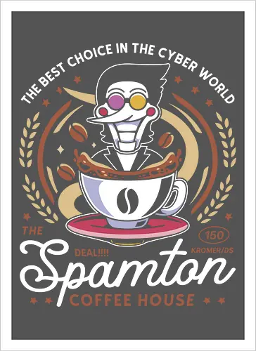 Spamton Coffee Emblem