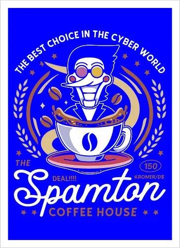 Spamton Coffee Emblem