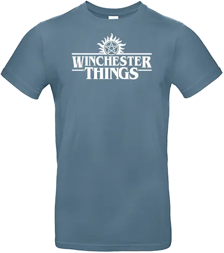 Winchester Things - winchester, Paranormal, show, tv, stranger, parody, evil, magic, demonigote - Standard T-Shirt