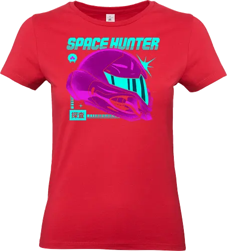 Space Hunter Neon Helmet - Standard T-Shirt (Women)