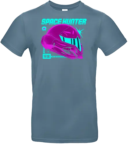 Space Hunter Neon Helmet - Standard T-Shirt