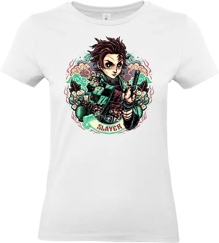 Legendary Slayer - Anime, Manga, Japanese, slayer, demon, animated, animation, TV series, adventure - Standard T-Shirt (Women)