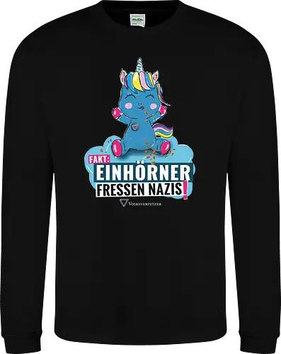Einhorn - weiß - Sweatshirt