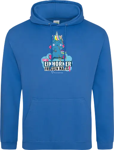 Einhorn - weiß - Standard Hoodie