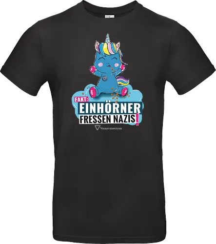 Einhorn - weiß - Standard T-Shirt