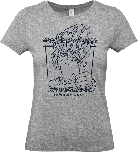 Manga is hard to draw - manga, meme, anime, japan, demonigote, art, frieren - Standard T-Shirt (Women)
