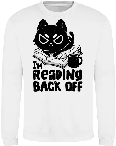 I'm Reading Back Off Cat