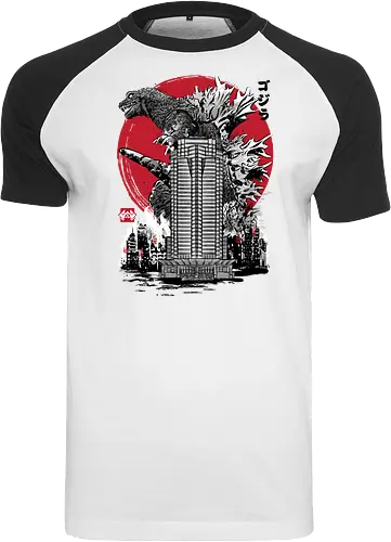 Classic kaiju attack on Nakatomi plaza